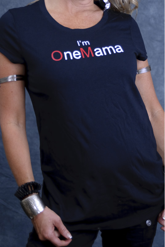 I'm OneMama Ladies T-Shirt
