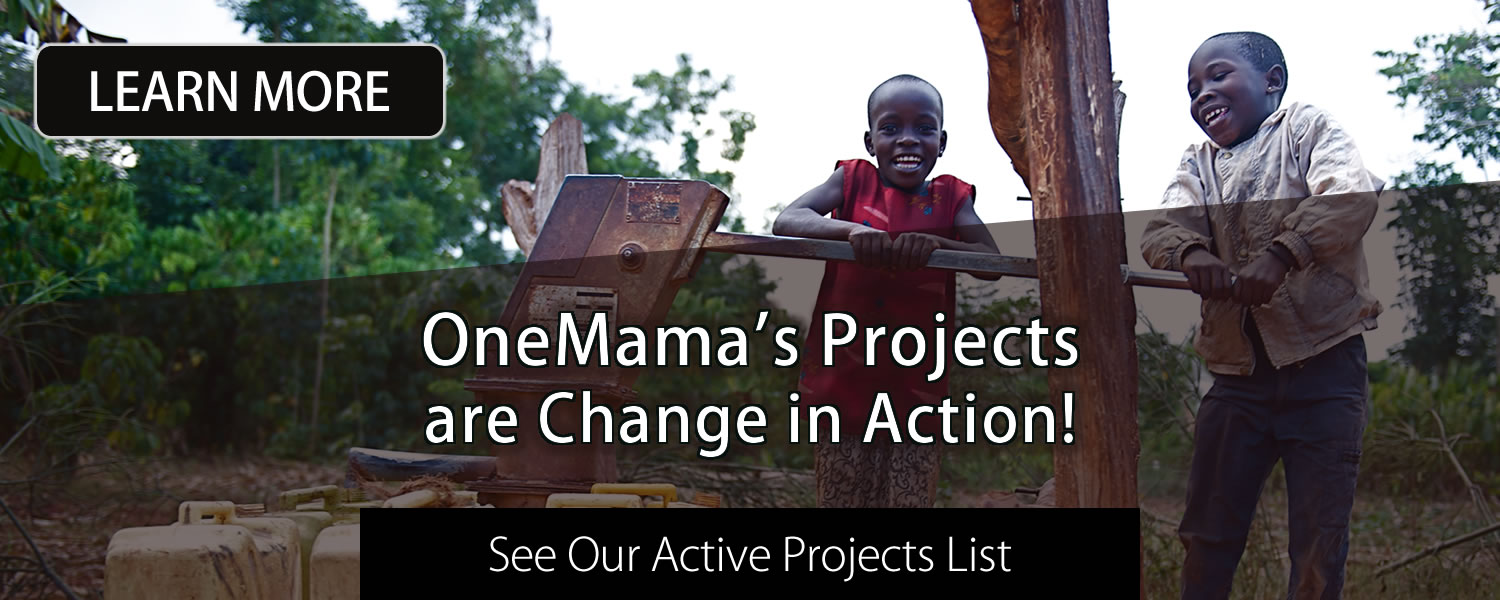 Learn More About OneMama's Life Saving Projects
